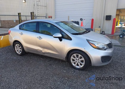 2013 Kia Rio Lx из США, поврежденный, VIN KNADM4A32D6123076